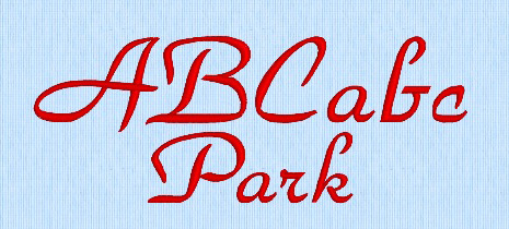 Park Embroidery Font