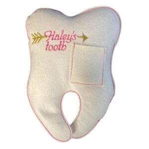 Personalized Tooth Fairy Pillow - Image 2